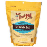 Bob's Red Mill Corn Meal, Coarse Grind, 24 Ounce