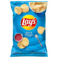 Lay's Salt & Vinegar Flavored Potato Chips, 7.75 Ounce