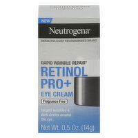 Neutrogena Rapid Wrinkle Repair Eye Cream, Fragrance Free, Retinol Pro+, 0.5 Ounce