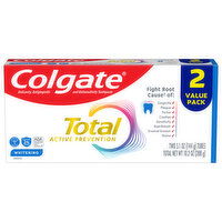 Colgate Total Total Whitening Paste Toothpaste, 2 Each