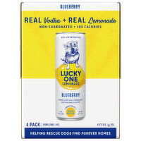 Lucky One Lucky One Blueberry Vodka Lemonade, 355 Millilitre