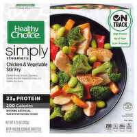 Healthy Choice Simply Steamers Chicken & Vegetable Stir Fry, 9.25 Ounce