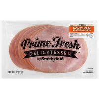 Prime Fresh Delicatessen Honey Ham, with Natural Juices, 8 Ounce