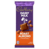 Cadbury Dairy Milk Milk Chocolate, Roast Almond, 3.5 Ounce