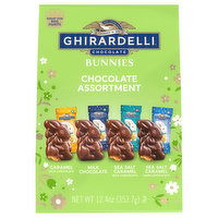 Ghirardelli Chocolate, Assortment, Bunnies, 12.4 Ounce