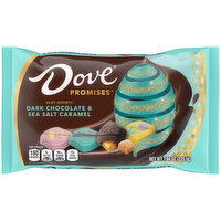 Dove DOVE PROMISES Dark Chocolate & Sea Salt Caramel Easter Candy, 7.94 oz Bag, 7.94 Ounce