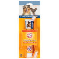 Arm & Hammer CompleteCare Dental Kit, Adult Dog, Chicken Flavor, 2.5 Ounce