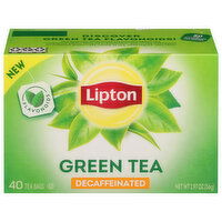 Lipton Green Tea, Decaffinated, 40 Each