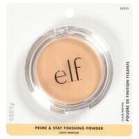 e.l.f. Finishing Powder, Prime & Stay, Light/Medium, 0.18 Ounce