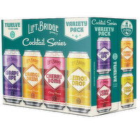 Lift Bridge Cocktail Series, Variety Pack, 12 cans, 12 Ounce