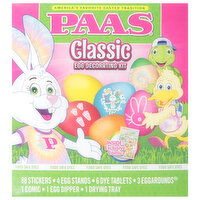 Paas Egg Decorating Kit, Classic, 1 Each