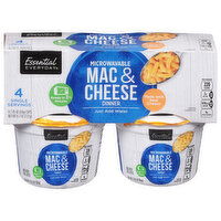 Essential Everyday Mac & Cheese, Dinner, Microwavable, 4 Each