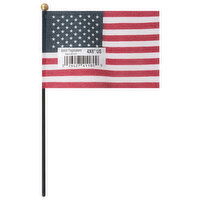 Annin Flagmakers Hand Flag, US, 4 x 6 in, 1 Each