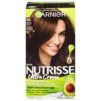 Nutrisse Hair Color, Permanent, Ultra Creme, Medium Natural Brown 50, 1 Each