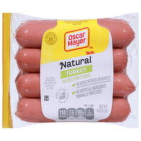 Oscar Mayer Natural Turkey Franks, Uncured, 16 Ounce