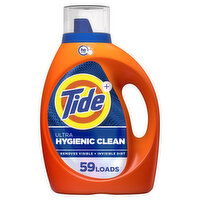 Tide Tide Hygienic Clean Heavy 10x Duty Liquid Laundry Detergent, Original Scent, 59 loads, HE Compatible, 84 Fluid ounce