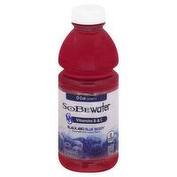 SoBe Water Hydration Beverage, Nutrient Enhanced, Black and Blue Berry, 20 Ounce