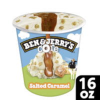 Ben & Jerry's Salted Caramel Sweet Cream Ice Cream Pint, 16 Ounce