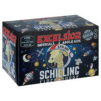 Schilling Cider House Excelsior Cider, Imperial Apple, 6 Each