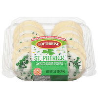 Lofthouse Cookies, Frosted Sugar, St. Patrick, 13.5 Ounce