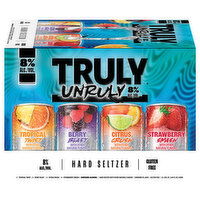 Truly Unruly Hard Seltzer, Assorted, 12 Each