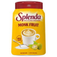 Splenda Sweetener Blend, Zero Calorie, Monk Fruit, 19 Ounce