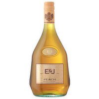 E & J Brandy VS Peach Flavored Brandy, 750 Millilitre