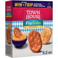 Town House FlipSides Oven Baked Crackers, Original