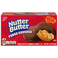 Nutter Butter Fudge Covered Peanut Butter Sandwich Cookies, 7.9 Ounce