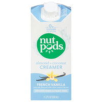 Nutpods Creamer, Almond + Coconut, French Vanilla, 11.2 Fluid ounce