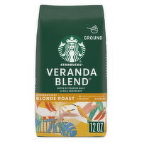 Starbucks Ground Coffee, Veranda Blend Blonde Roast, 12 Ounce