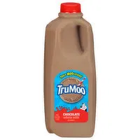 TruMoo Milk, Chocolate, Whole, 0.5 Gallon