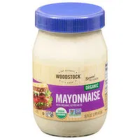 Woodstock Mayonnaise, Organic, 16 Fluid ounce