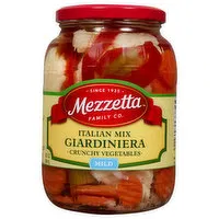 Mezzetta Giardiniera, Italian Mix, Mild, 32 Fluid ounce