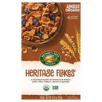 Nature's Path Organic Cereal, Heritage Flakes, 13.25 Ounce