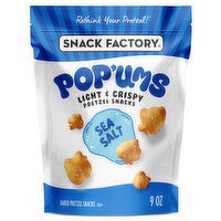 Snack Factory® Pop'ums Sea Salt Pretzel Snacks, 9 Ounce