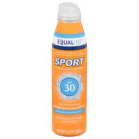 Equaline Sport Sunscreen, Continuous Spray, Broad Spectrum SPF 30, 5.5 Ounce