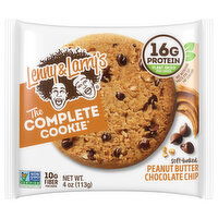 Lenny & Larry's Cookie, Soft-Baked, Peanut Butter Chocolate Chip, 4 Ounce