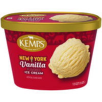 Kemps New York Vanilla Ice Cream, 1.5 Quart
