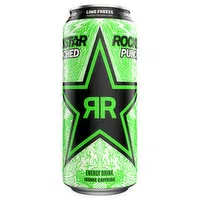 Rockstar Punched Energy Drink, Lime Freeze, 16 Fluid ounce