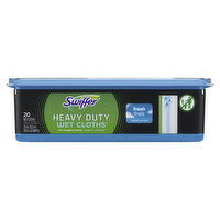 Swiffer Sweeper Sweeper Heavy Duty Wet Cloth Refills, Fresh Scent, 20 Each