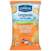 Lundberg Family Farms Rice Cake, Organic, Buffalo Ranch, Minis, 5 Ounce