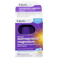 Equaline Esomeprazole Magnesium, 24 Hour, 20 mg, Delayed-Release Capsules, 14 Each
