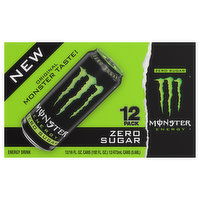 Monster Energy Drink, Zero Sugar, 12 Pack, 12 Each