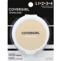 CoverGirl TruBlend Pressed Powder, Mineral, Translucent Fair l1-4, 0.39 Ounce