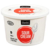 Essential Everyday Sour Cream, 16 Ounce