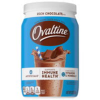 Ovaltine Mix, Rich Chocolate, 12 Ounce