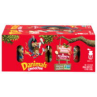 Danimals Strawberry Banana/Strawberry Smoothie, 18 Each
