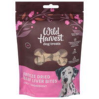 Wild Harvest Dog Treats, Beef Liver Bites, Freeze Dried, 2.3 Ounce