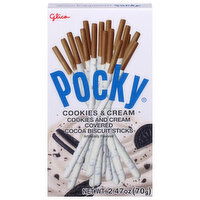 Pocky Biscuit Sticks, Cookie & Cream, 2.47 Ounce